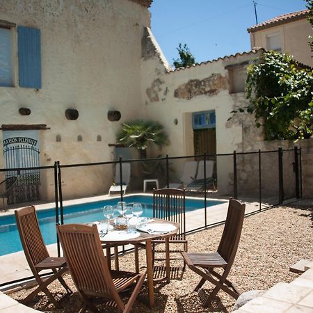 Maison Pelissier Bed And Breakfast With Sweeming Pool Cuxac-dʼAude Kültér fotó