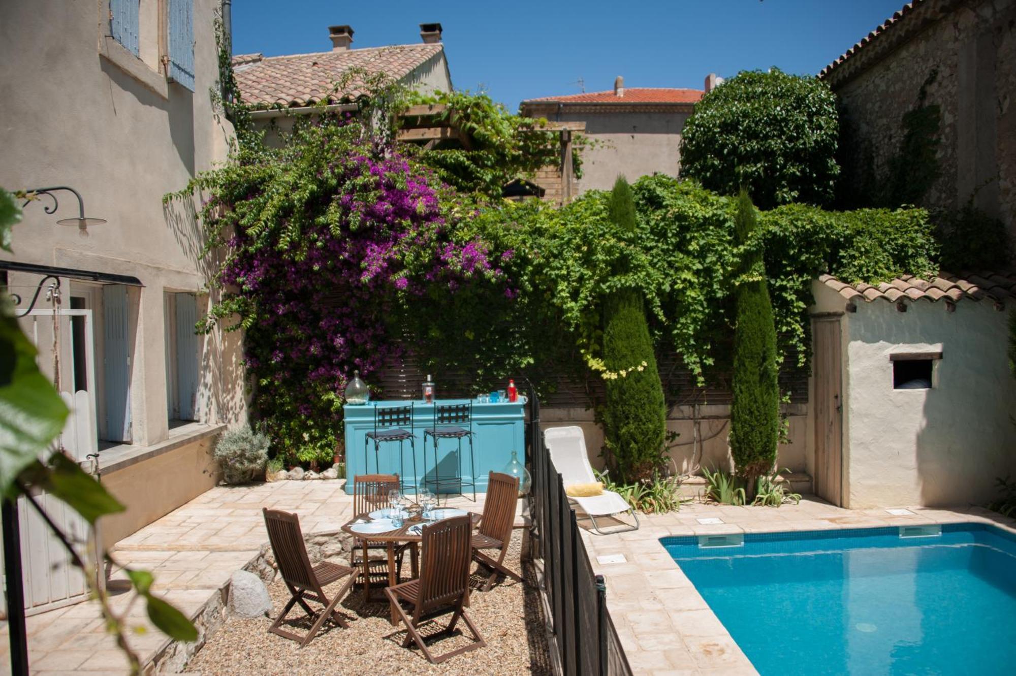 Maison Pelissier Bed And Breakfast With Sweeming Pool Cuxac-dʼAude Kültér fotó
